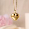 Romantic Photo Frame Necklace Oval Shape Vintage Openable Necklace  Anniversary Gifts