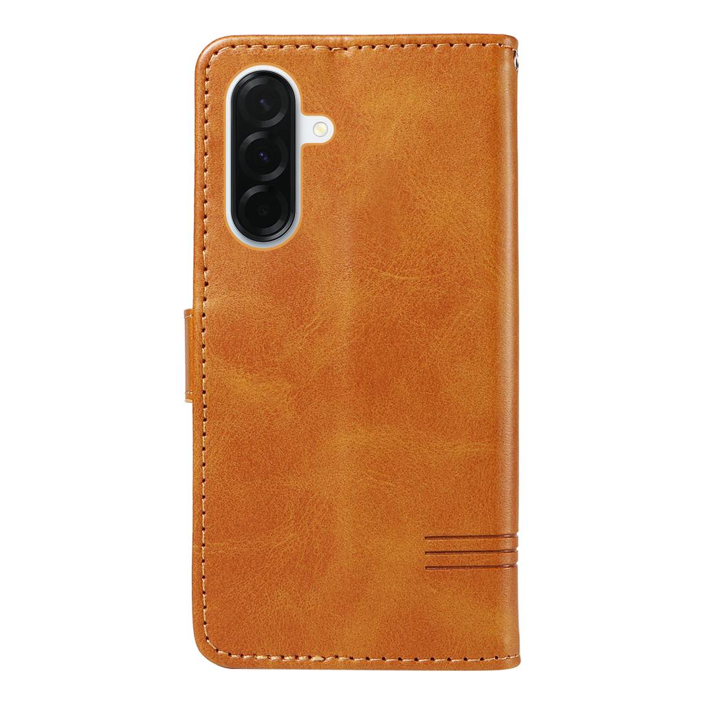 For Samsung Galaxy A37 5G Wallet Case T-Shape Lines Leather Phone Cover Stand