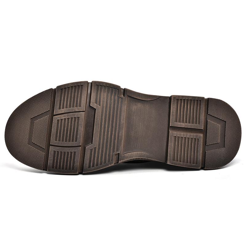 Handmade Retro Genuine Leather Men Shoes Comfortable Casual Leather Shoes Moccasins Man Flats Shoes