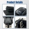 Waterproof Toggle Switches Corrosion Resistant Quick Connect Solution Marine Grade Electrical Component for 440