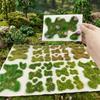 5mm Irregular Grass Miniature Landscape Lawn Model Building Sand Table Turf  Building Models