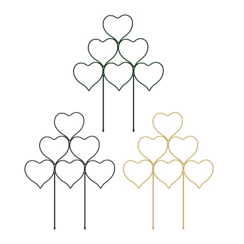 Metall-Gartengerüst zum Klettern von Pflanzen, Pflanzenstützgitter für Rose, Tomate, Obst, Blumen und Gemüse