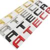 3D Car Metal Trunk Words Logo Emblem Badge Decals Sticker FR 2015 2017 2018 2019 2020 2021 2022 2023 Accessories