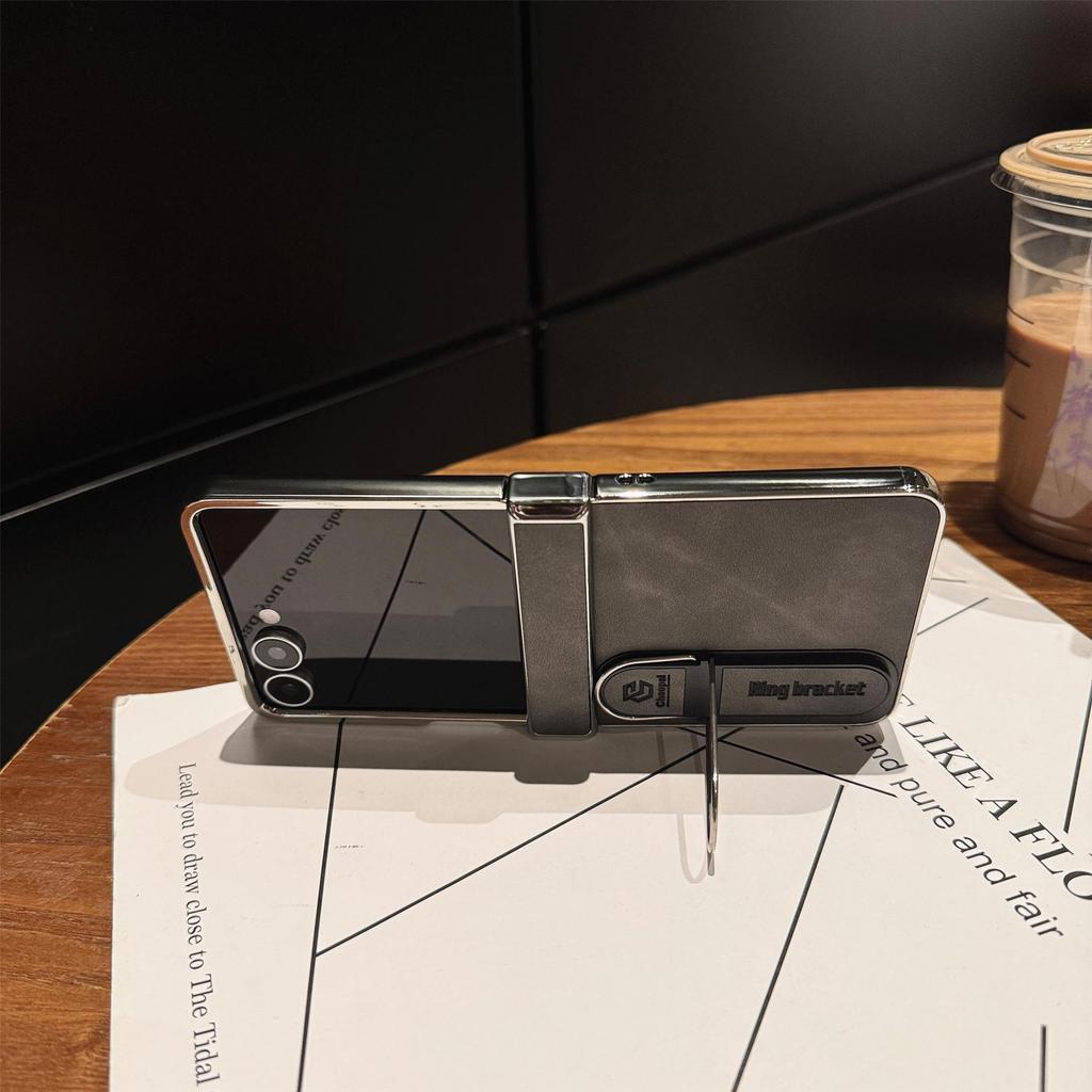 Samsung Z-Flip 7/6 Opvouwbare Valbestendige Hoes met Vingertopstandaard