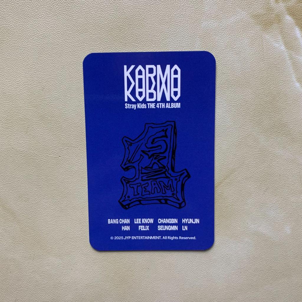 [USED] Anonymous Shipping Stray Kids Felix Pop-Up Uniform Pop-Up Karma Trading Card