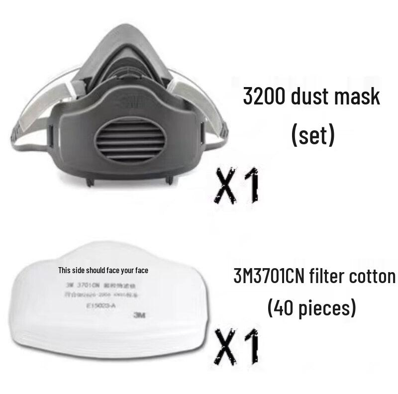 

Allies 3200 KN95 Industrial Dust Mask Respirator