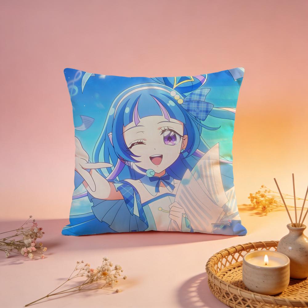 Hot YYYou and Idol Pretty Cureed Cushion Cover Comfortable Durable Pillow Cover MultiScene for Home Office Car Sofa