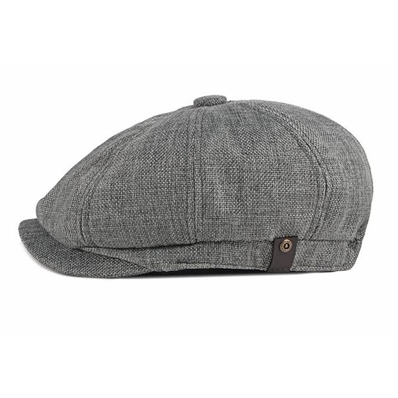 Women Octagonal Hat Retro Spring Summer Beret Cap Female Casual Breathable Peaked Cap Outdoor Sun Hat For Ladies