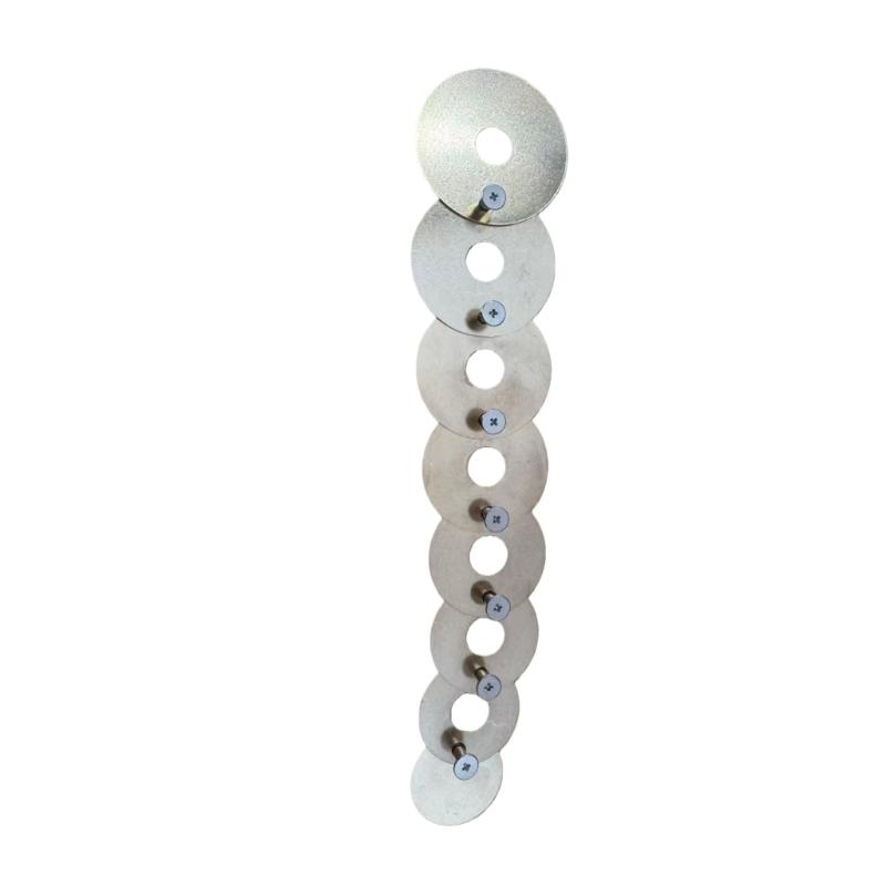 652F Adjustable Size Drum Cymbal Effect Chain Cymbal Sustain Chain Drum Chain big and small