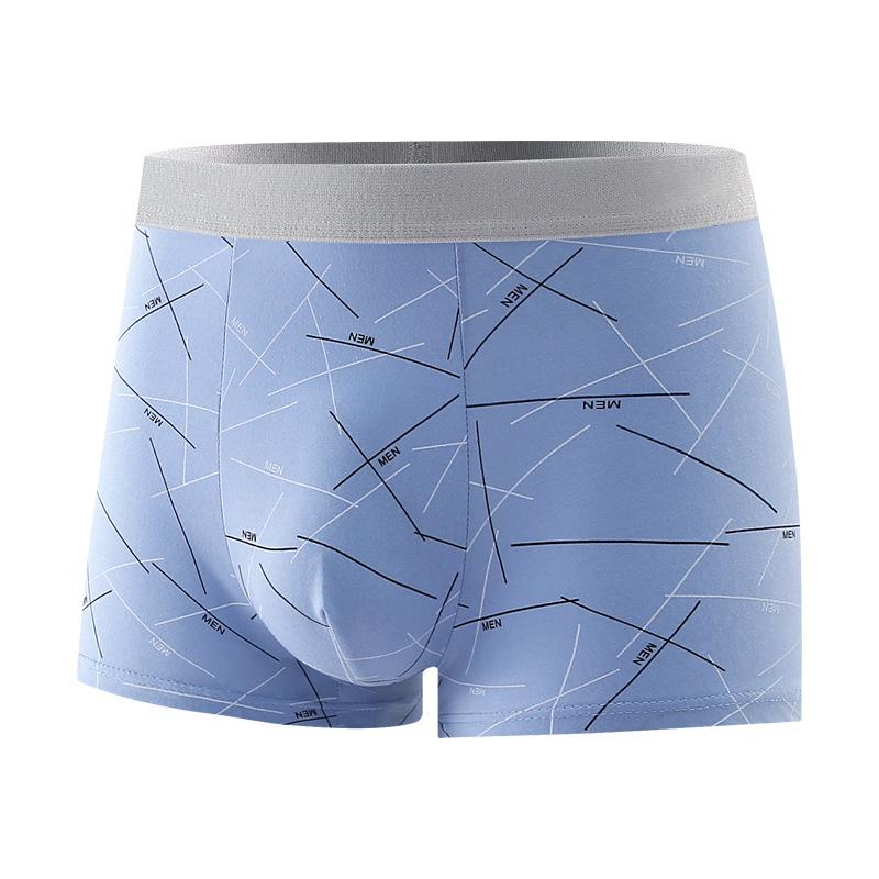 4 Set Men's Underwear Boxers Cotton Male Panties Boxers Breathable Man Boxer Solid Underpants Comfortable Shorts Calzoncillo Hombre