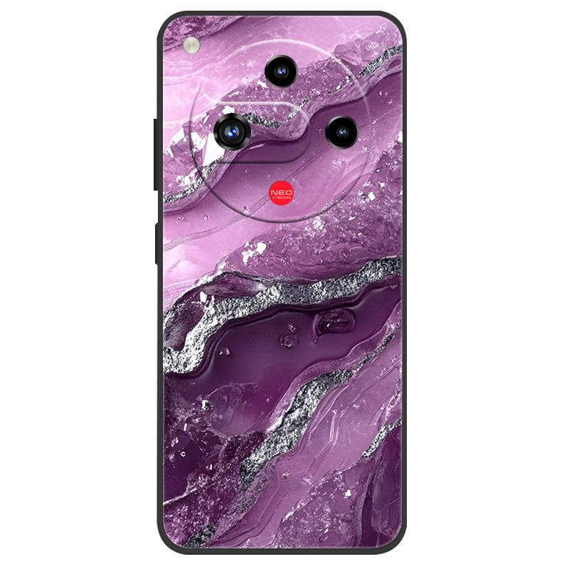 Pro pouzdro Nubia Focus 2 5G Focus2 2025 Mramorově malovaný měkký matný silikonový zadní kryt Pro ZTE Nubia Focus 2 5G Celý kryt telefonu