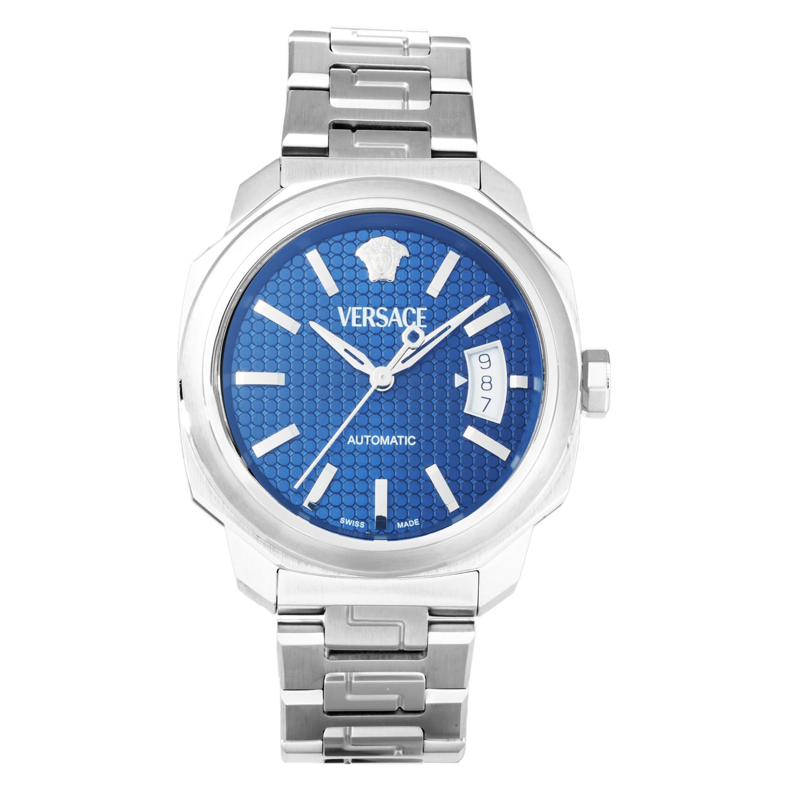

Dilos VEAG00424 Silver Watch [Versace] Men s [Used] синій