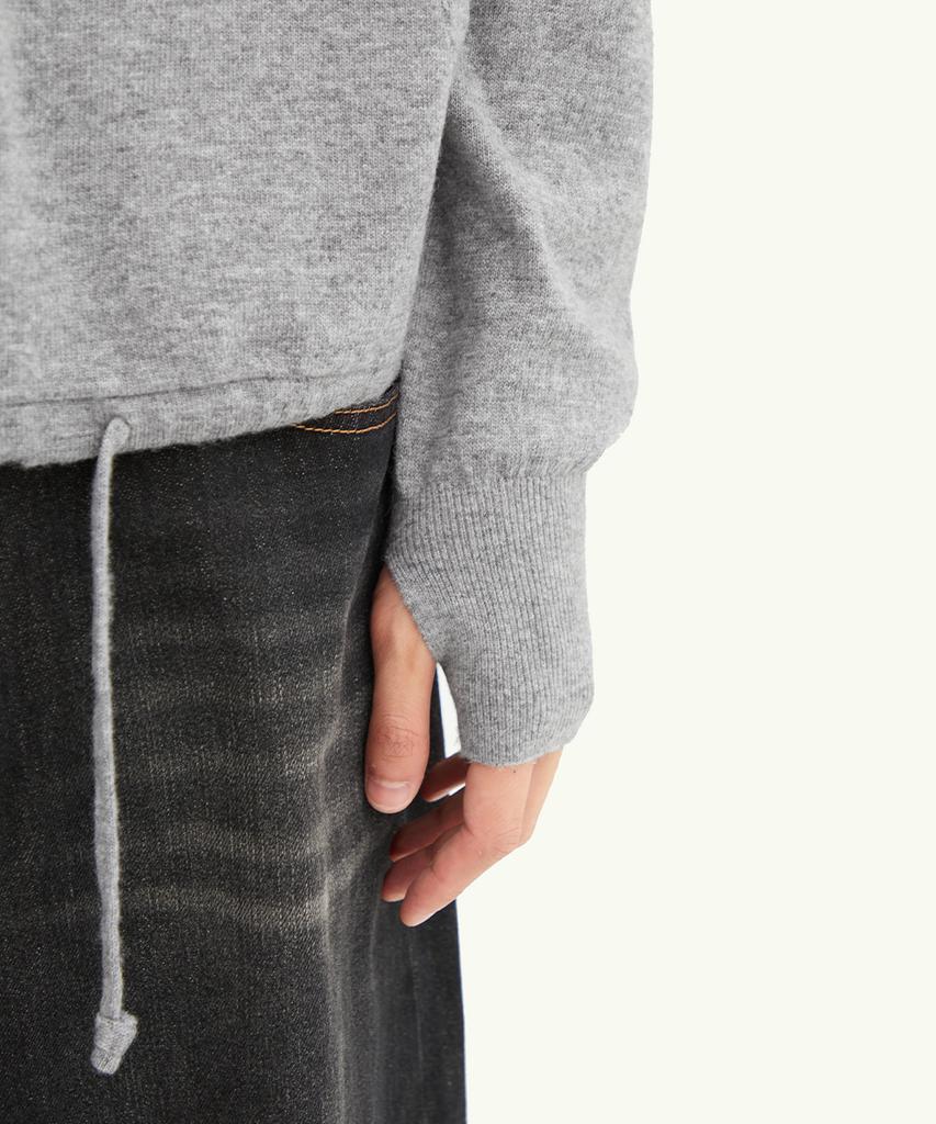 INTEMPOMOOD Light Inner Knit Hoodie: 3 Colors