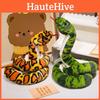 Snake Simulation Strip Plush Toy Cute Cartoon Funny Creative Decoration Doll