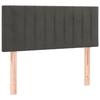 VidaXL Headboard Bedroom Furniture Bed Accessory Single Bed Headboard Interior Dark Grey 346237