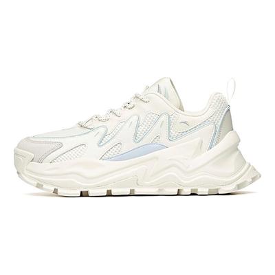 Hot Chunky Sneakers Women's Low Top Ivory White 922048880-7