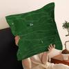 Vintage Green Tiny Golfers Art Pillow Cover Sofa Cushion Cover Home Room Decoration Children Gift