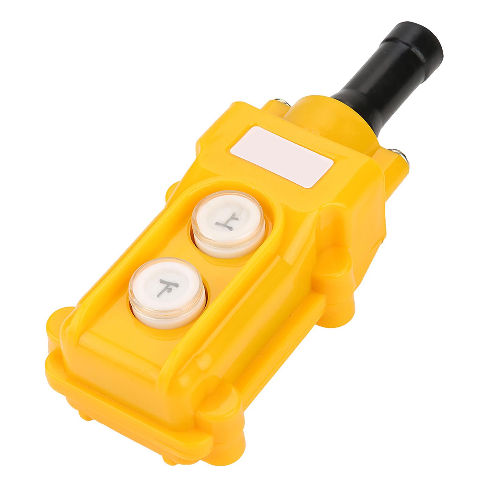 

Crane Chain Hoist Push Button Switch Lifting Pendant Rainproof Controller