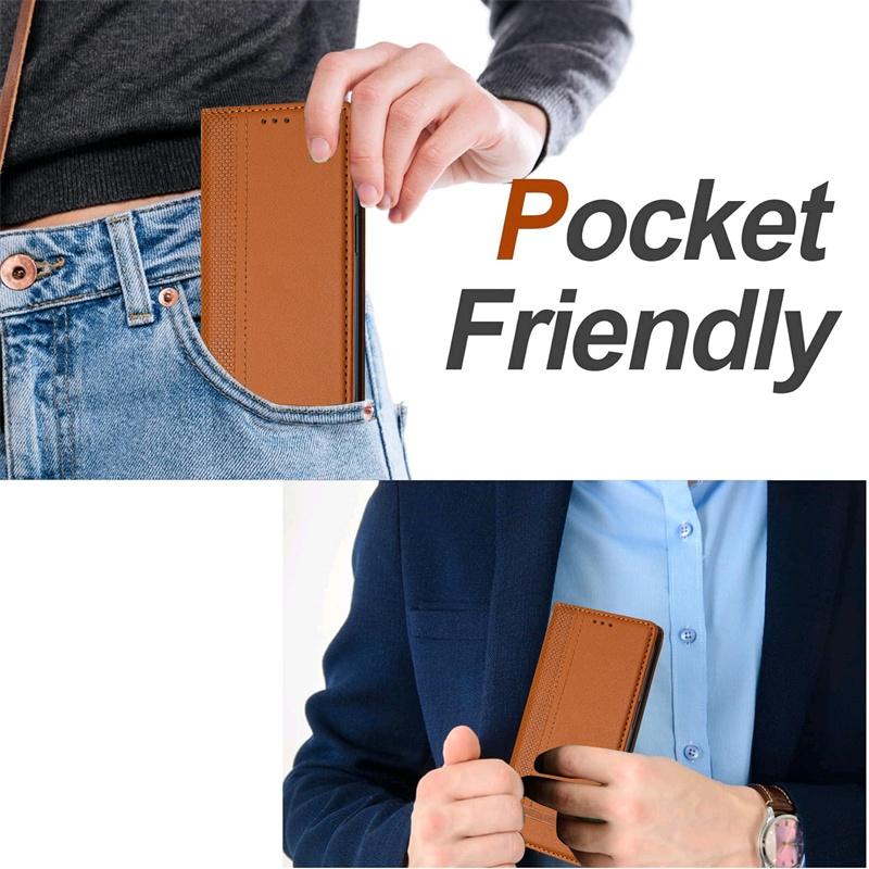 Leather Case for Infinix Hot 30 Play Nfc 40 50 Pro Plus 30i 40i 50i X669 X6835 4G 5G Protective Flip Wallet Cover