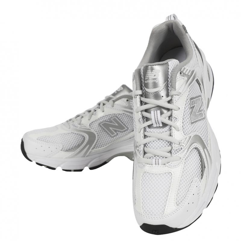 New Balance 530 Munsell White Silver Metallic