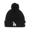 New Era Knit Sweater Pompon Los Angeles Dodgers MLB 15119621 NER37K1896 Black