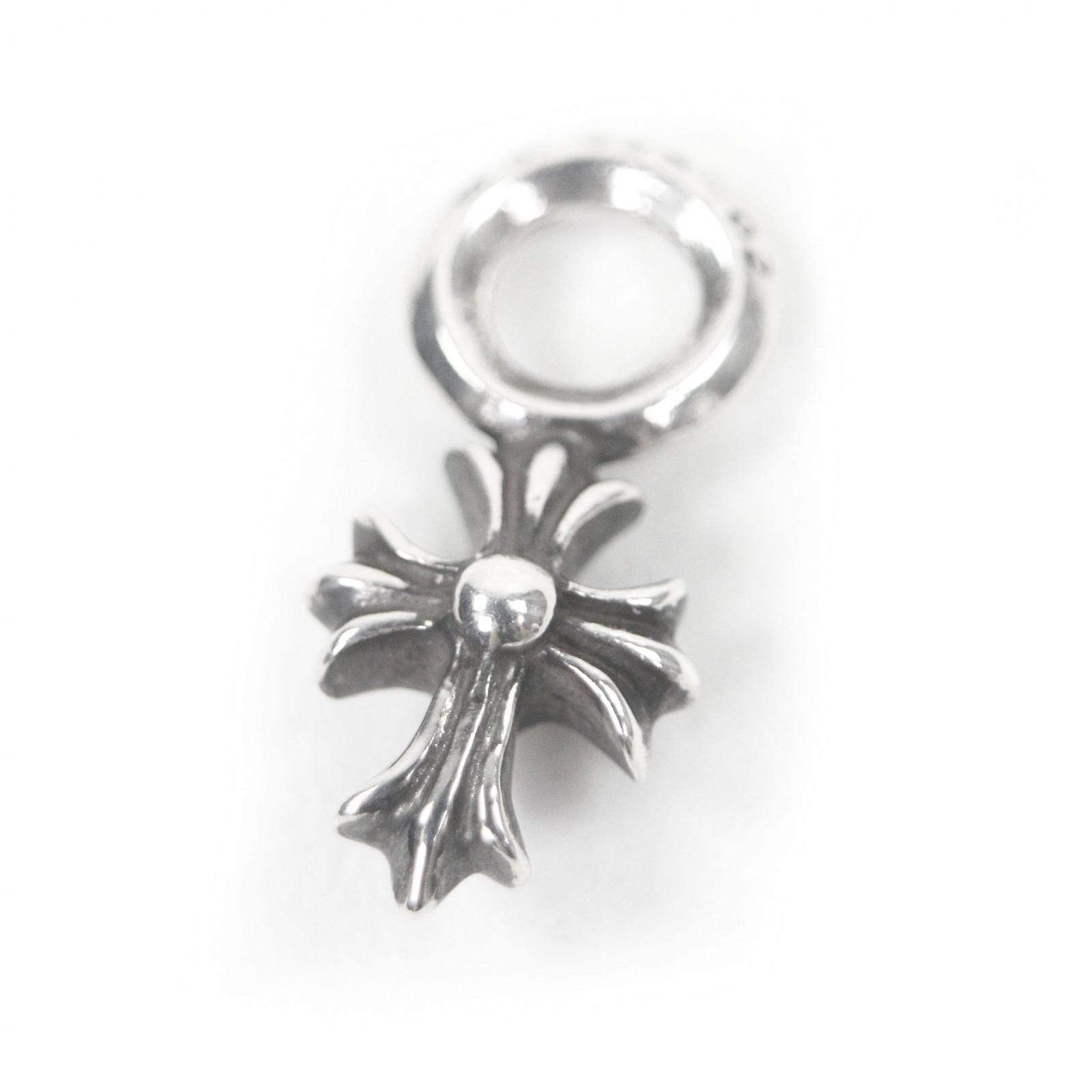 

Excellent CHROME HEARTS Pendant top Stackable CH Cross Necklace Charm Used