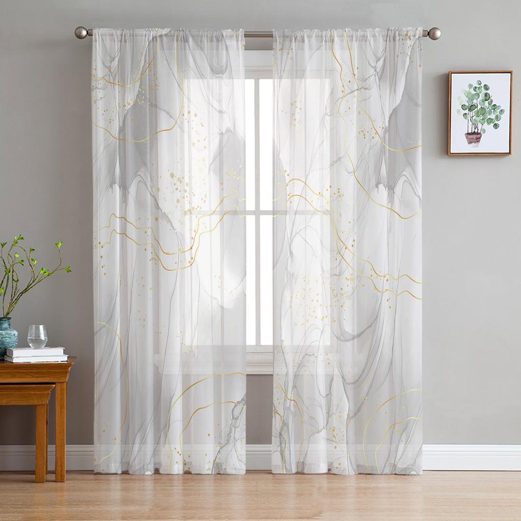 Linie Farbverlauf Muster Lila Abstrakte Voile Gardinen Wohnzimmer Fenster Tüll Vorhang Küche Schlafzimmer Vorhänge Wohnkultur