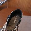 Spring Autumn Girls New Fashion Leopard Printed Princess Shoes Girl Shallow Flat Sneakers Leisure School Shoes Child I11051