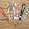 Multicolor Phone Charm Strap - Short Braided String, Anti-Lost Lanyard for Phones/Cameras, Keychain Gift Accessory