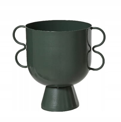 Metal Cover for a Flowerpot 19x135x17cm Decorative