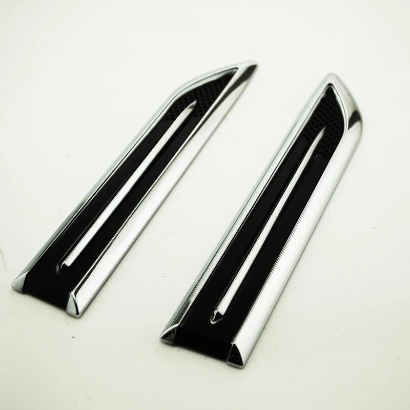 ABS Chrome Car Side Modified Car Stickers for BMW E46 E52 E53 E60 E90 E91 E92 E93 F01 F30 F20 F10 F15 F13 M3 M5 M6 Car Styling