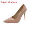 Elegant Pu Leather Pointed Toe High Heels For Womens Office And Formal Events