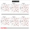 2pcs 2D flat printing Christmas Hot Party Curtains Christmas Holly Candy Cane Ornament Digital Printed Polyester Drapes Holiday