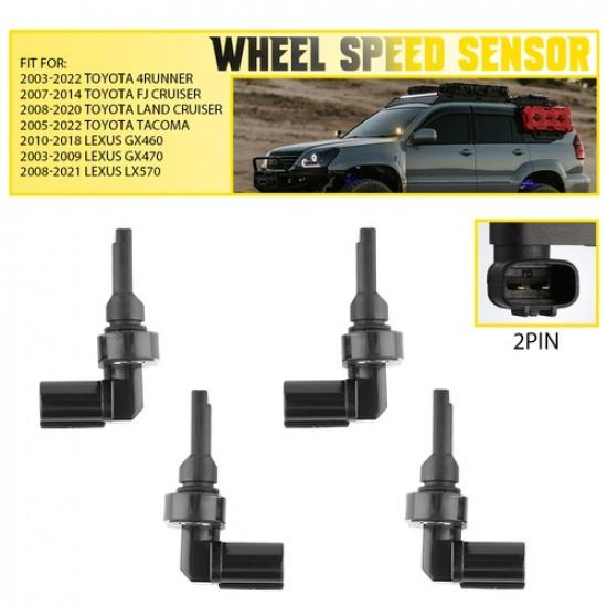 4 шт. Датчики скорости вращения колес ABS Передние и Задние/Правые и Левые Для Toyota 4Runner Tacoma