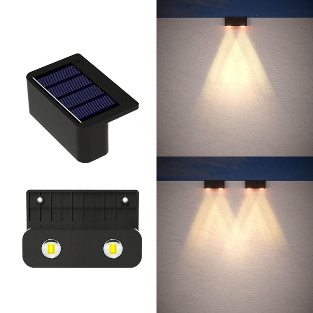 Decorative Stairs Wall Lamp Waterproof Solar Powered Lamps LED Solar Garden Lights  Outdoor
