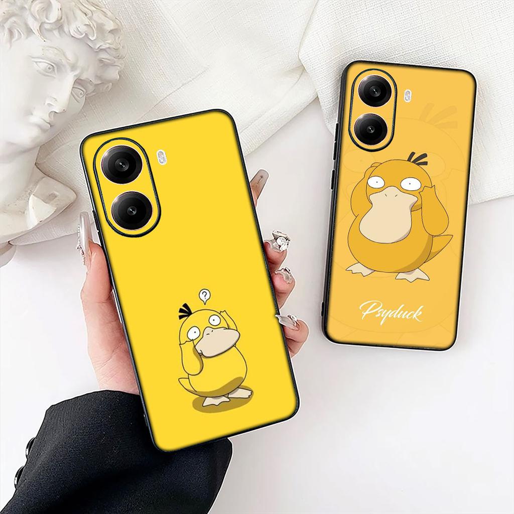 P-Pikachus P-Pokemons Psyduck Cover for Motorola Moto Edge 50 30 Fusion 40 NEO Ultra Pro G22 G23 G20 G35 G84 G13 G53 Case