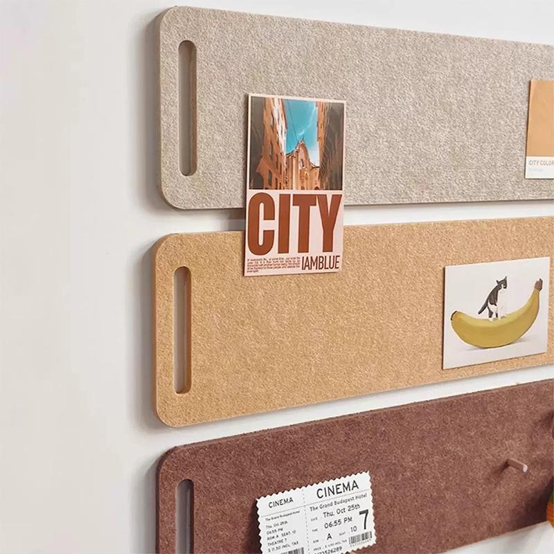 self-adhesive detachable display panel adhesive back shelf sticky note board does not damage the wall surface 60*15cm