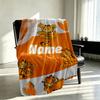 Custom Name Personalized Garfield Print Blanket, Home Decor, Bedroom, Sofa, Camping, Couch, Gifts for Birthday Christmas