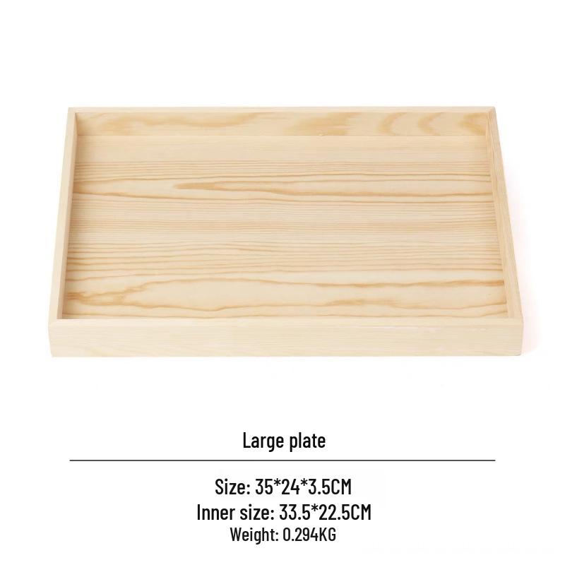 Solid Wood Jewelry Display & Storage Tray for Bracelets, Bangles, and Loose Beads.