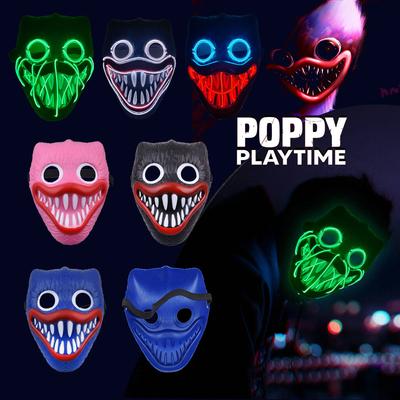 Colplay LED Halloween Mask For Adult Kids Mask Party Birthday Gift Cosplay Costume Accessories