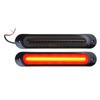 2 Pezzi Lampada Posteriore LED per Rimorchio Luce di Stop Freno Dinamica Fendinebbia Posteriore Luci di Retromarcia