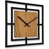 Harmonic Wall Clock 40cm Black Wooden