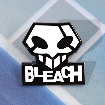 Bleach Anime Logo Brooch: Unique Manga-Inspired Cosplay Badge for Halloween
