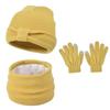 3Pcs/Set Warm Kids Hats Scarfs Gloves Set Cute Baby Beanie Cap Gift Mitten  Toddler