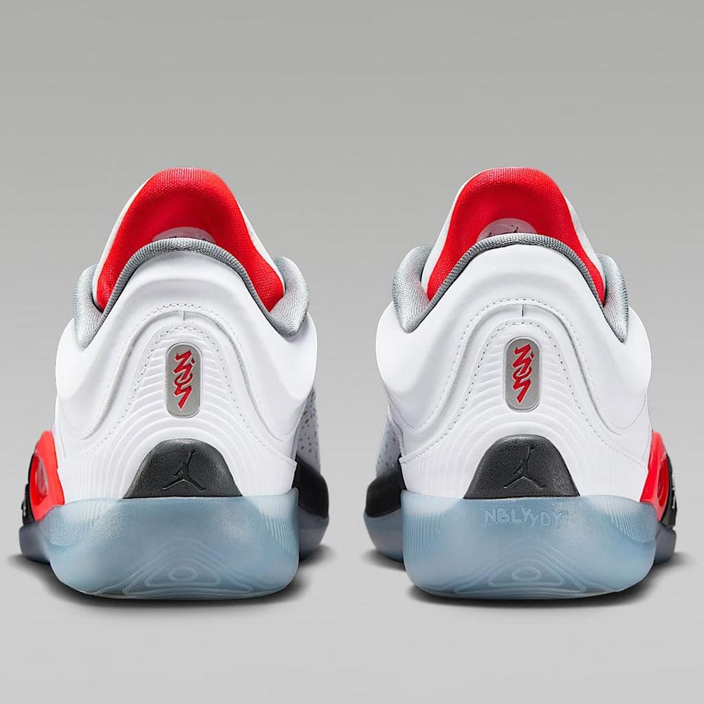 Nike Zion 4 Smoke Size 23 Size PF, White/Photodust/Dark Gray/Infrared, (FD0591-103), 27.5cm