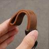 High Quality Car Key Accessories Leather Key Holder Ring For VW GTI Polo Golf Passat Scirocco Tiguan Jetta T-ROC Touareg Touran G444