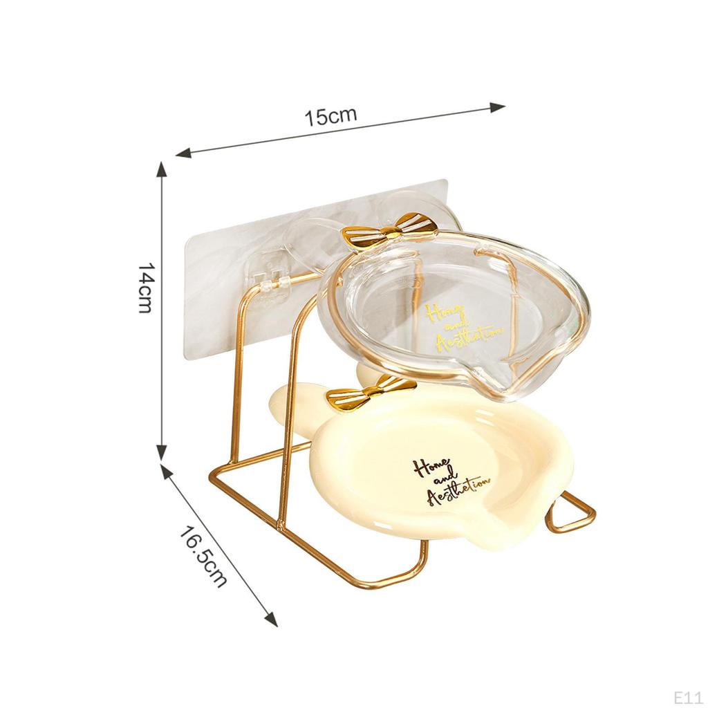 Elegant Soap Tray for Bathroom and Kitchen Sink