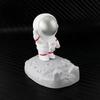 Astronaut Themed Universal Mobile Phone Stand Flat Bed Decoration Frame Creative Lazy Stand for Car Decoration