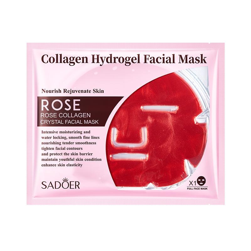 3PCS Rose Mask 60ml Crystal Collagen Hydrating Moisturizing Moisturizing Mask Skin Care Products Facial mask 60ml