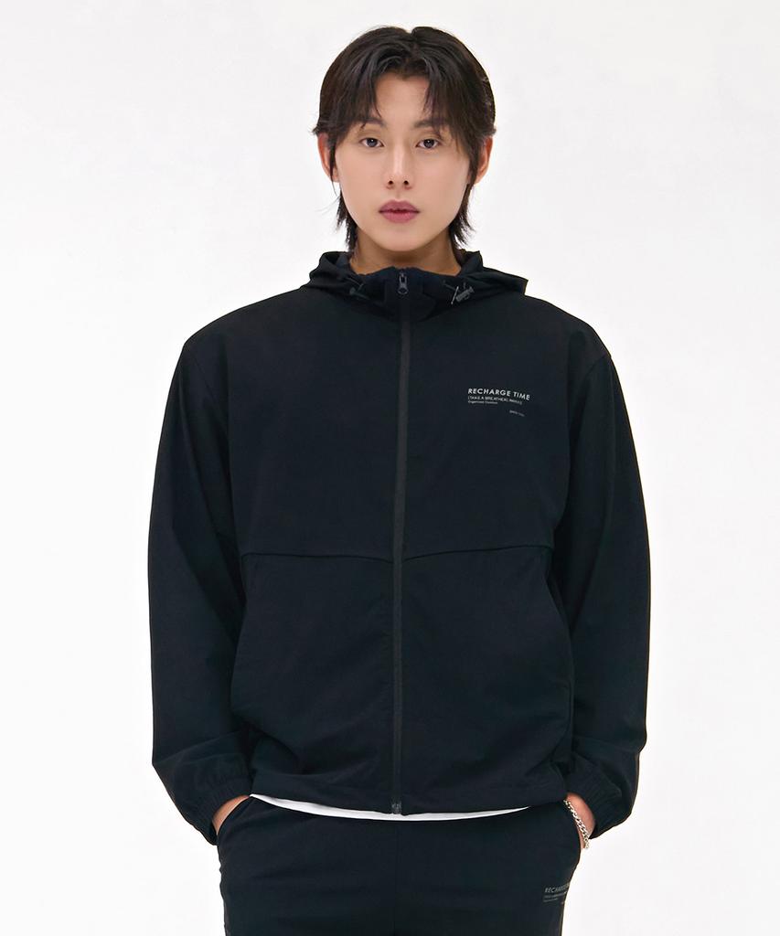 Chasecult Men'S Cool Light Zip-Up Hoodie - Black